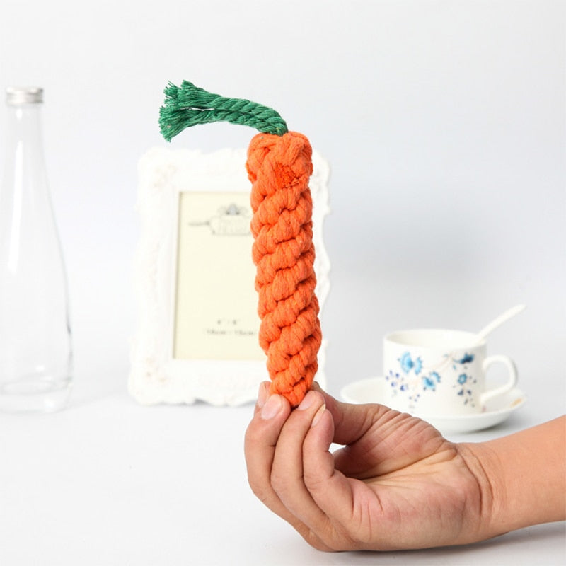 Dog Carrot Bite Resistant Toy