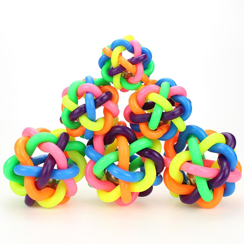 Rubber Chewing Ball Dog Toys