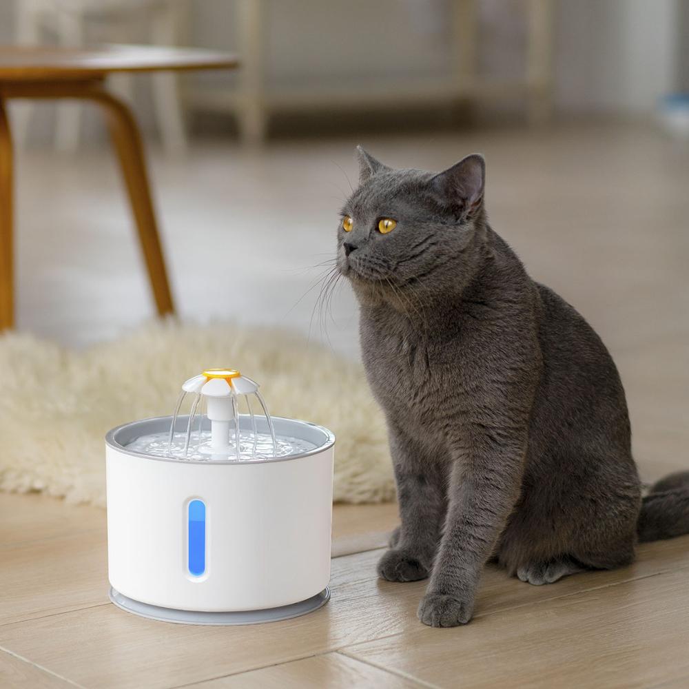 LED Automatic Cat Water Fountain