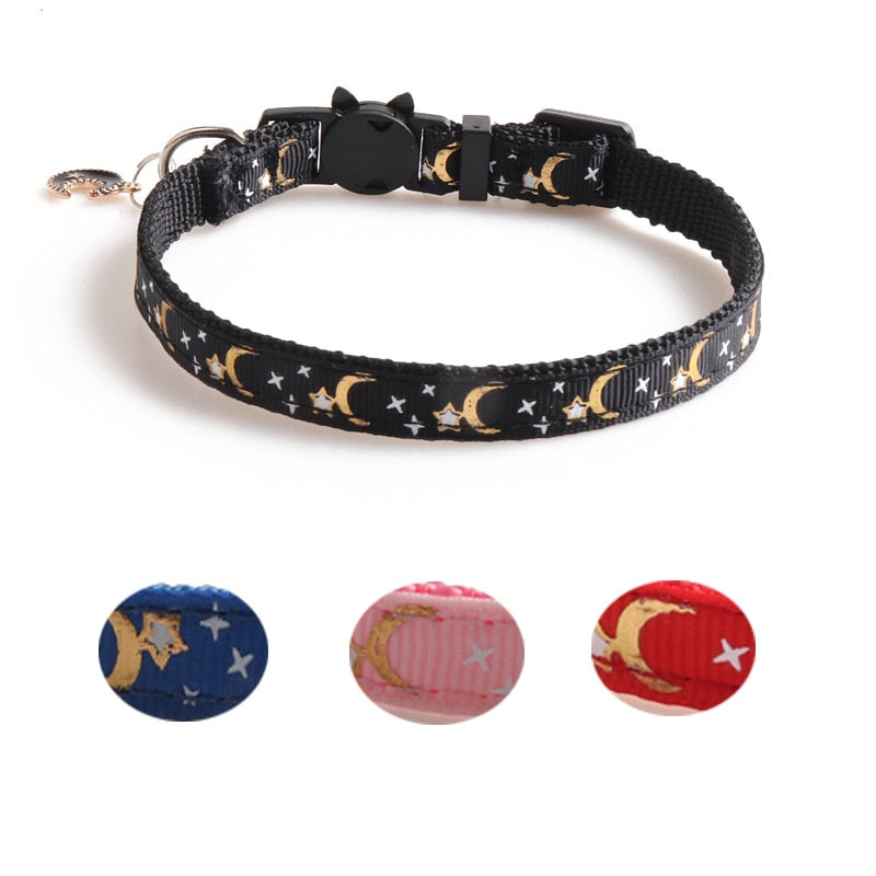 Moon Star Cat Collars