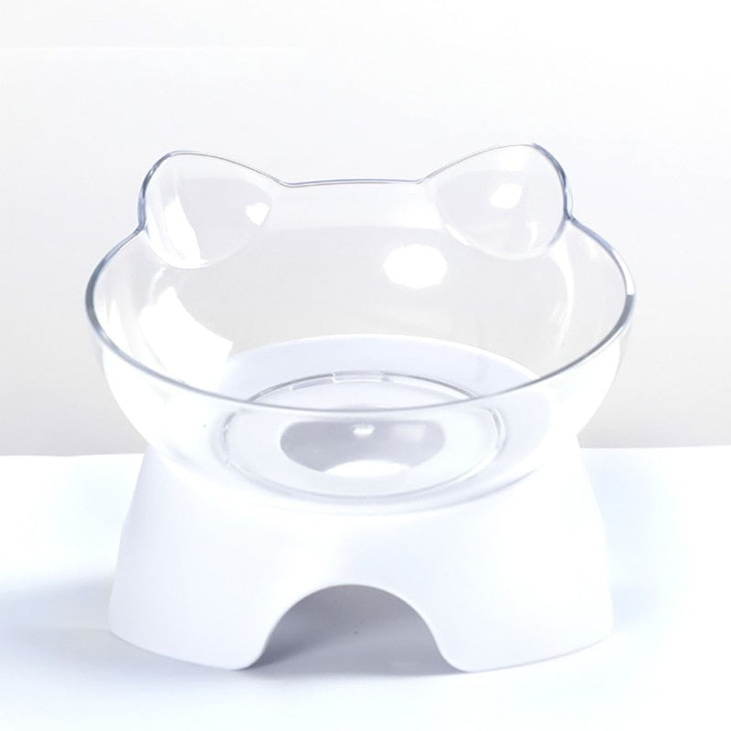 Cat Ear Shape Cat Feeding Bowl