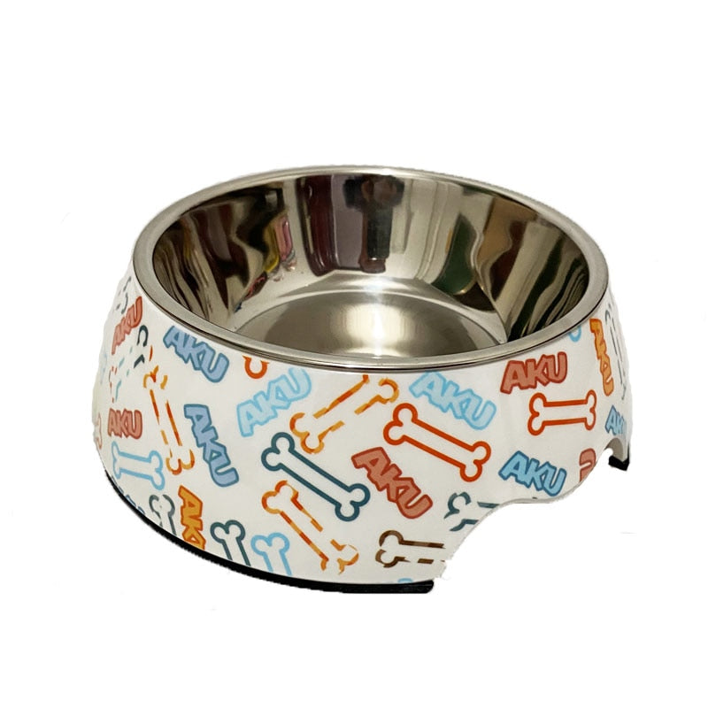 Removable Melamine pet bowl