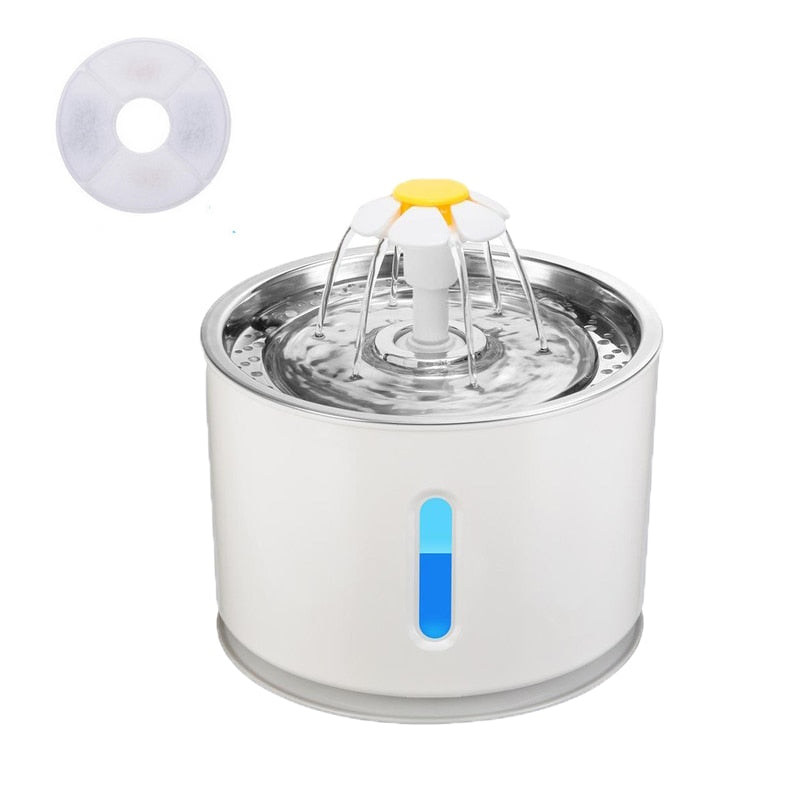 LED Automatic Cat Water Fountain