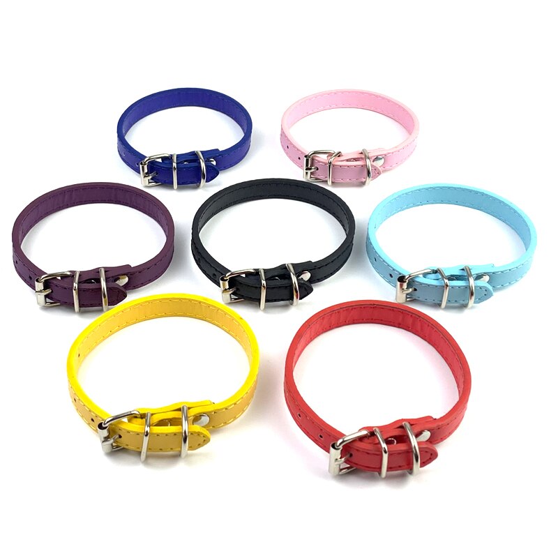 PU Leather Dog Neck Strap