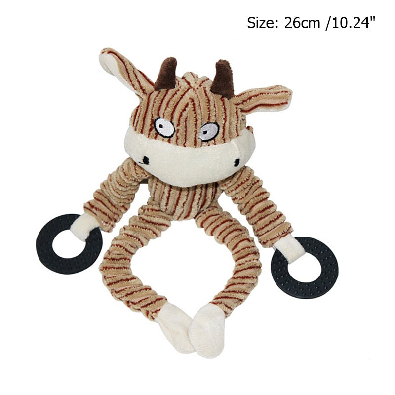 Dog Donkey Squeaking Toy