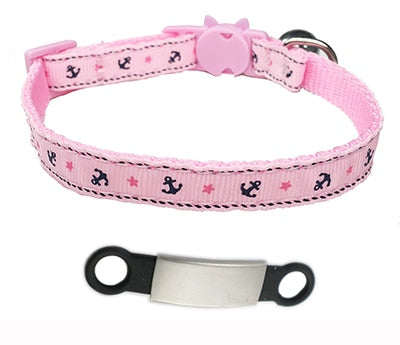 ID Tag Cat Bell Collar