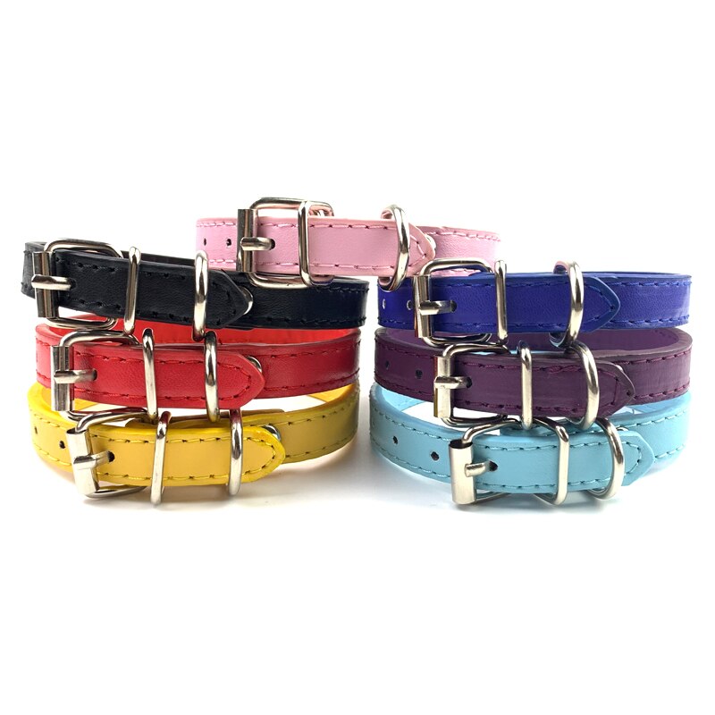 PU Leather Dog Neck Strap