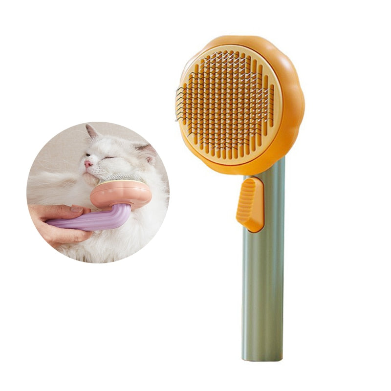 Self Cleaning Slicker Cat Brush