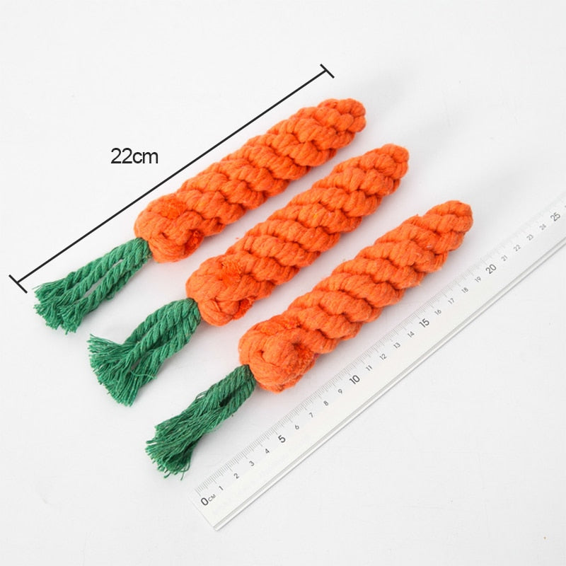 Dog Carrot Bite Resistant Toy