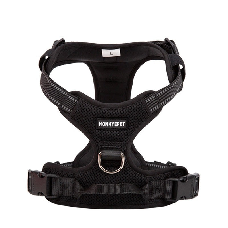 Dog Pitbull Reflective Safety Harness