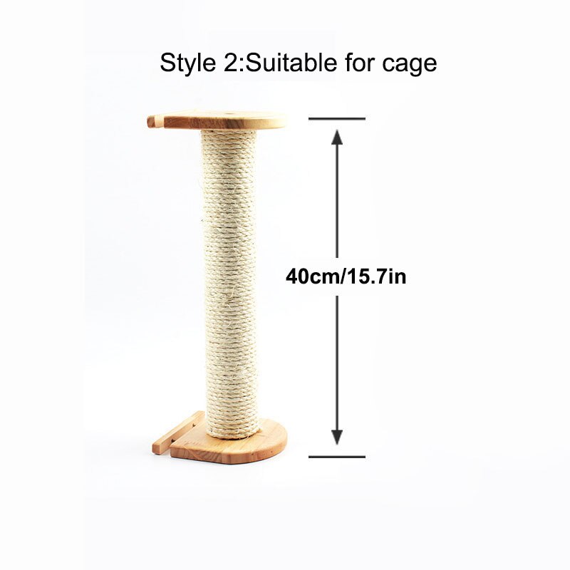 Wall Mounted Cat Scratching Post Tree