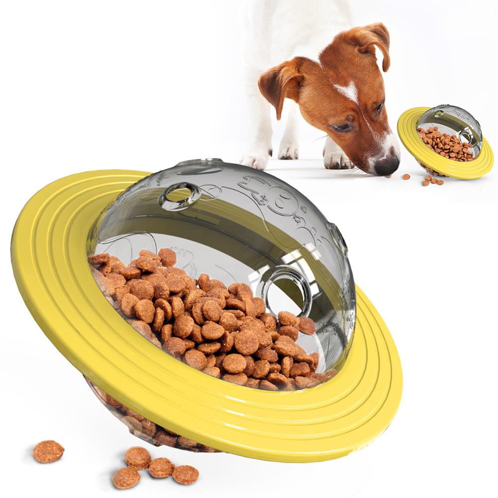 Dog UFO Feeder Toys