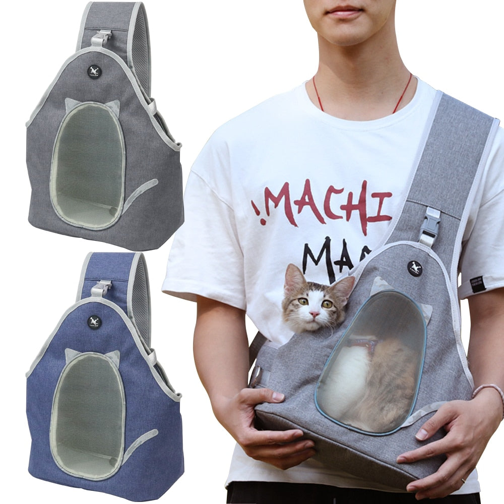 Portable Cat Carry Shoulder Bag