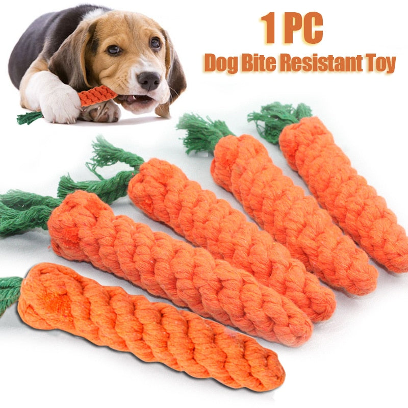 Dog Carrot Bite Resistant Toy