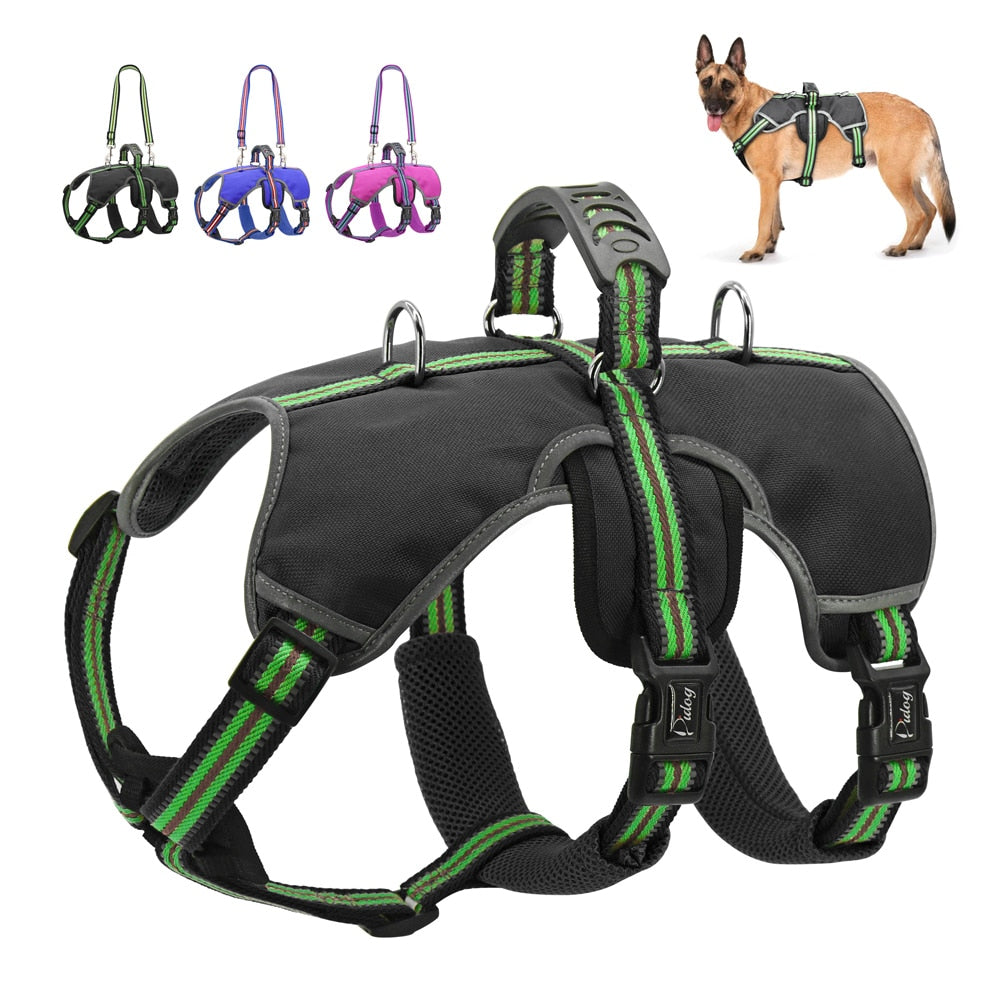 Nylon Reflective Large Dog Harness