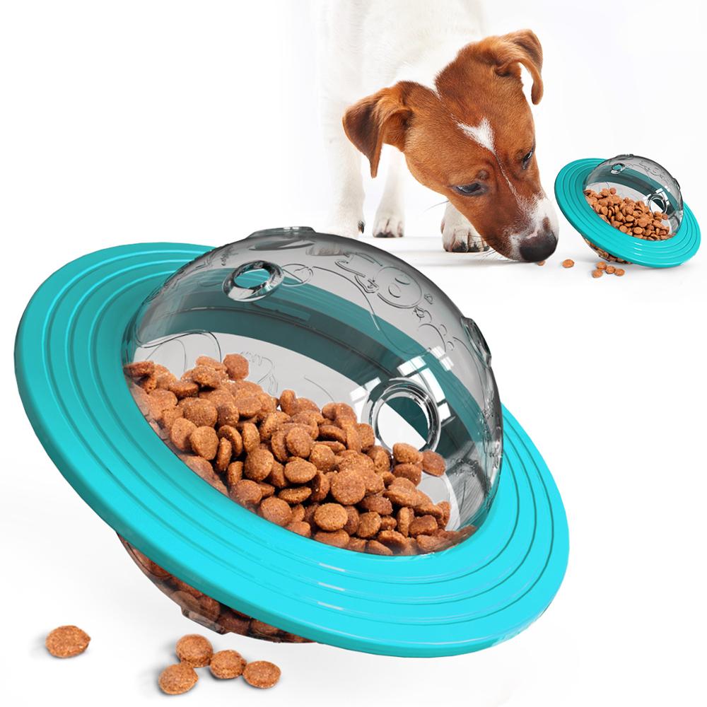 Dog UFO Feeder Toys