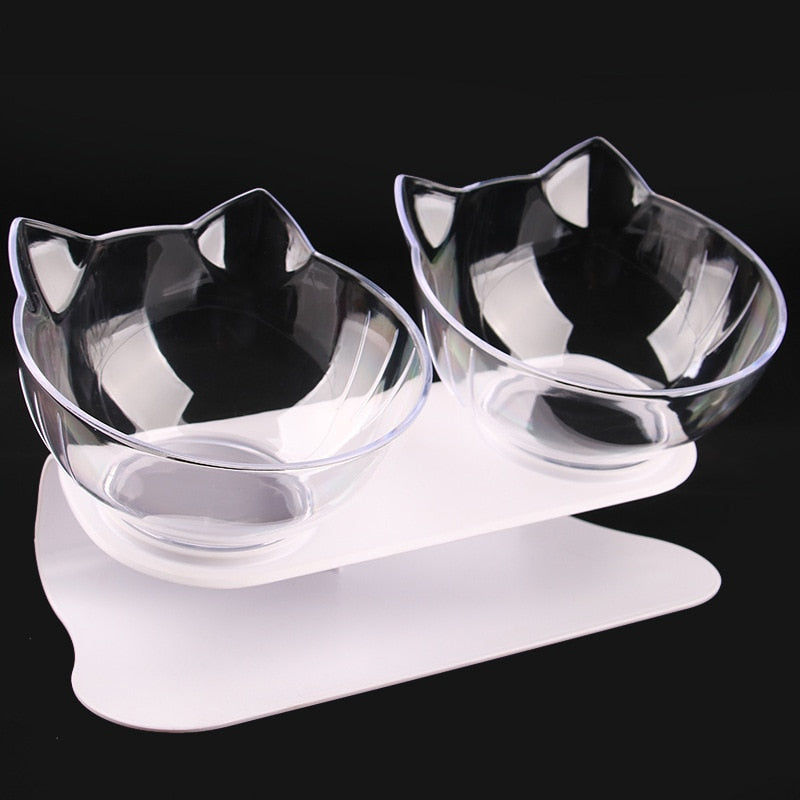 Non-Slip Double Cat Food Bowl