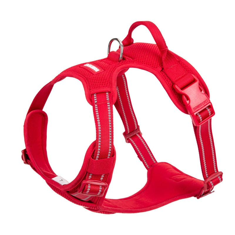 Dog Pitbull Reflective Safety Harness