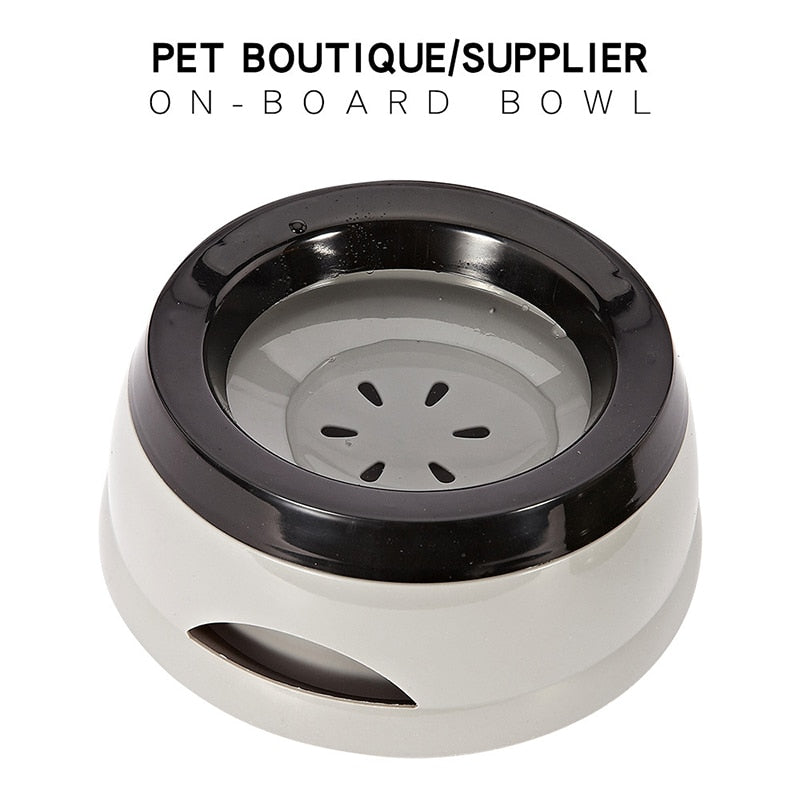 Floating Not Wetting Mouth Cat Bowl