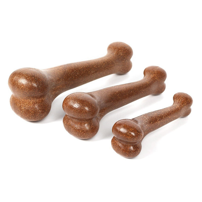 Dog Bone Natural Anti-bite Toys