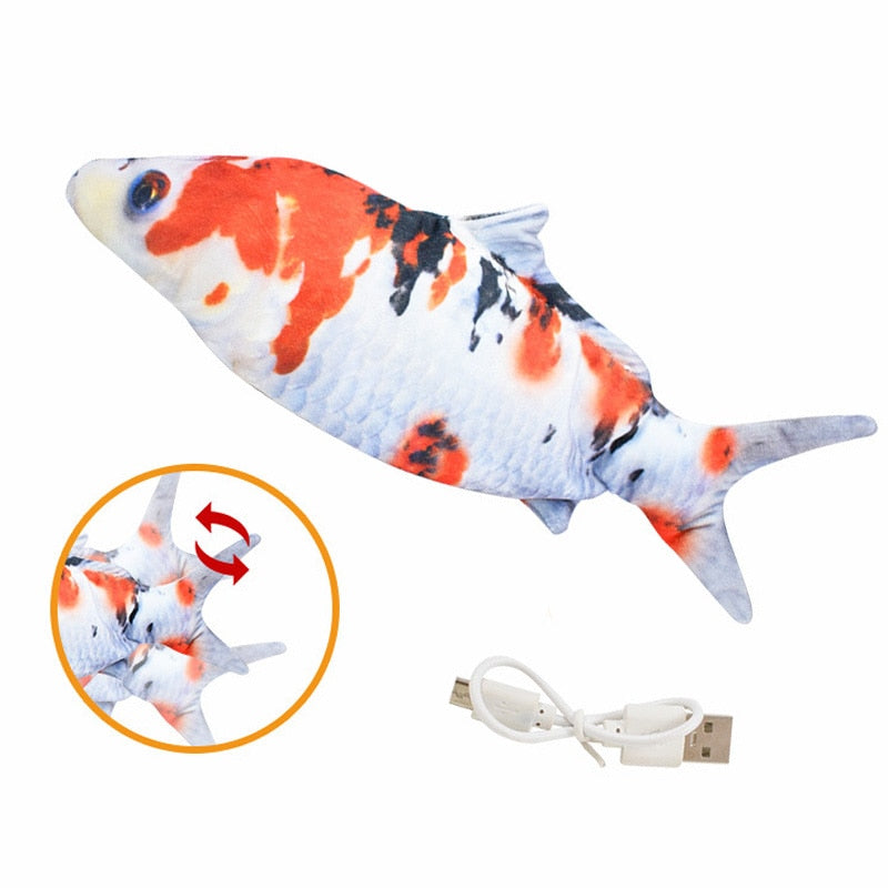 Dogs Electric Wiggling Fish Toy