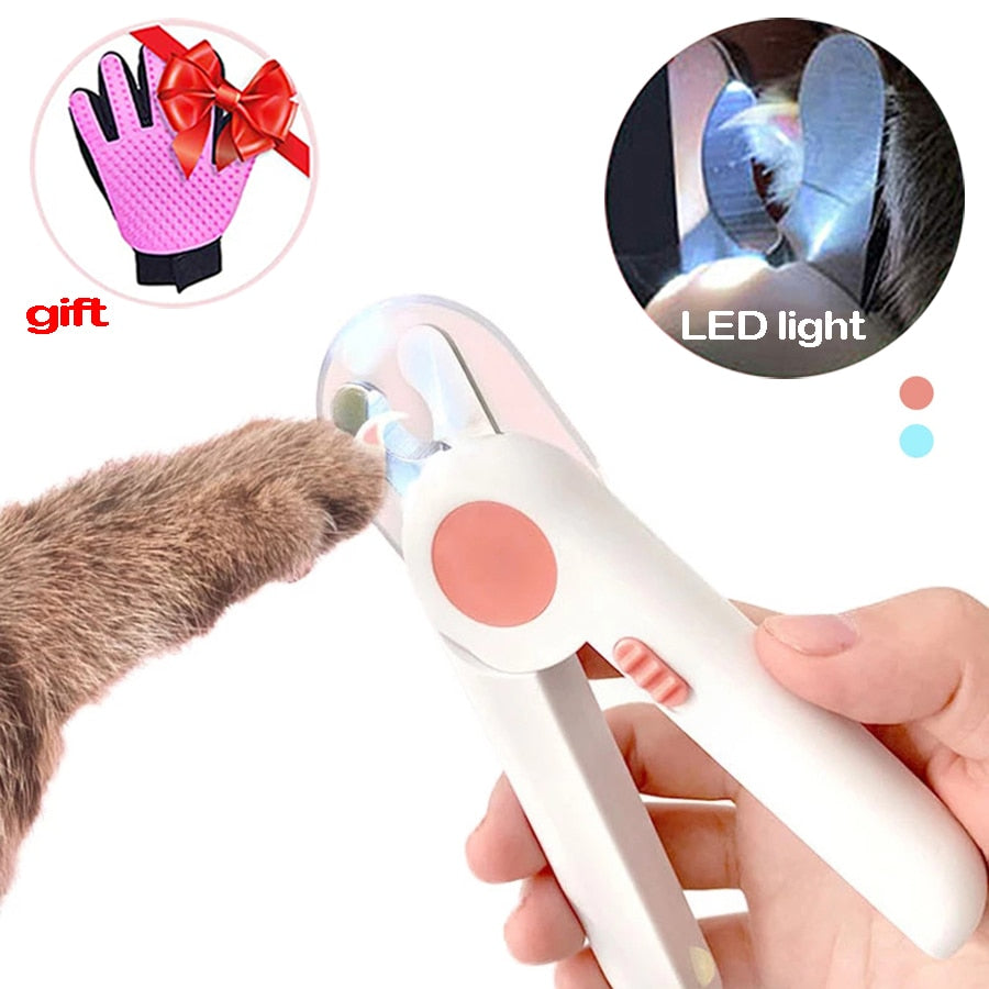 Professional LED Light Cat Nail Clipper