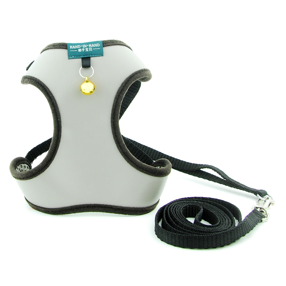 Pet Cat Harness Vest Leash