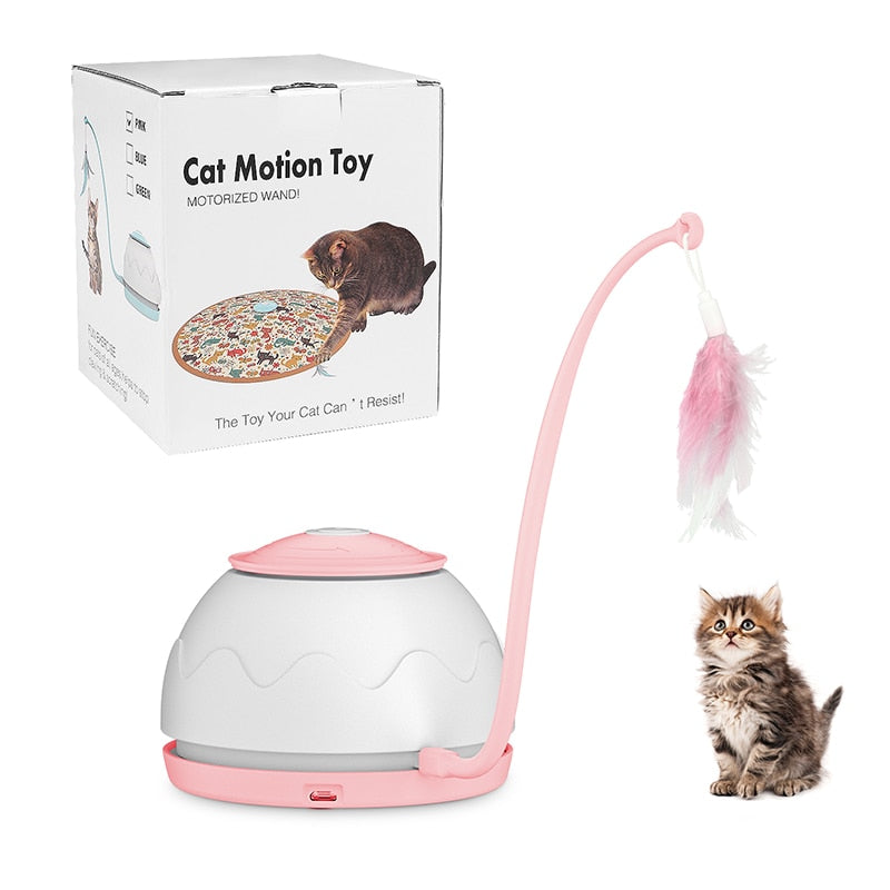 Electric Cat Feather Toy