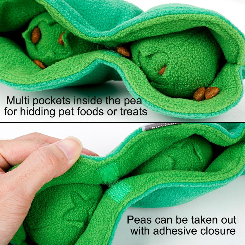 Dog Squeaky Plush Treat Puzzle Toys