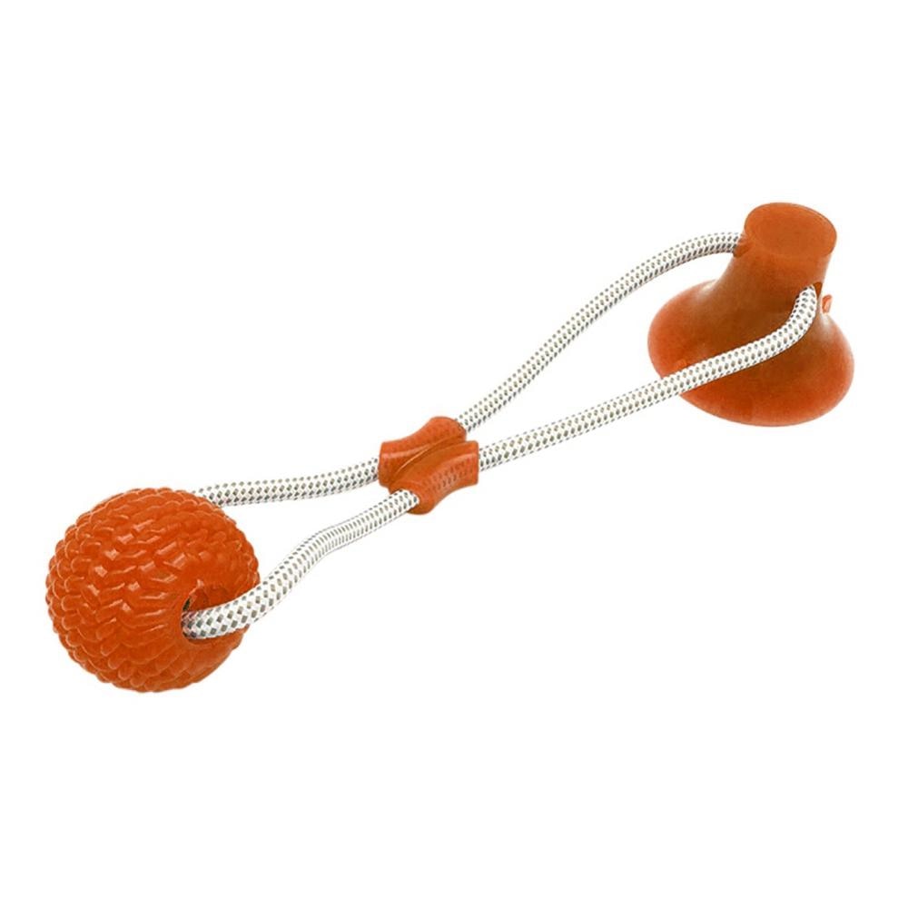 Dog Cup Suction Push Ball Toys