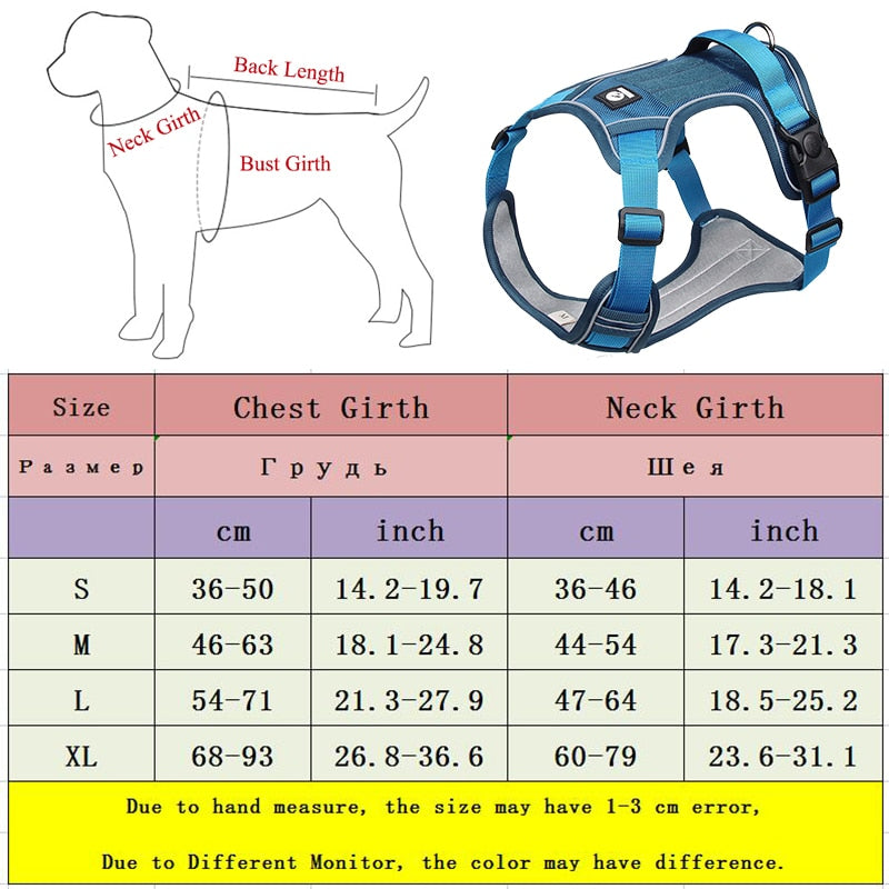 Large Dog Harness Vest