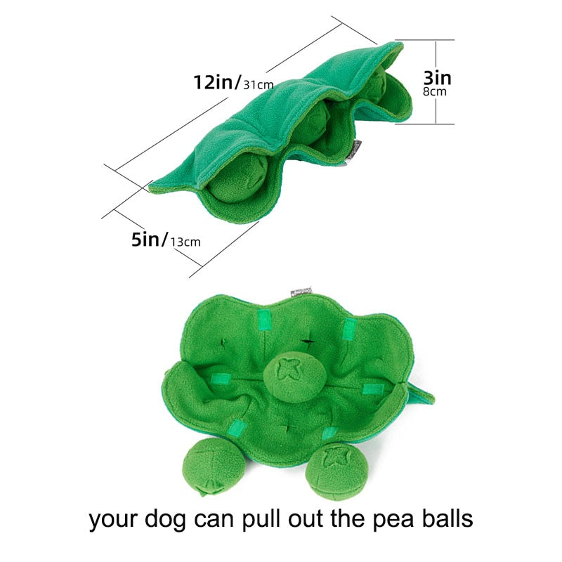 Dog Squeaky Plush Treat Puzzle Toys