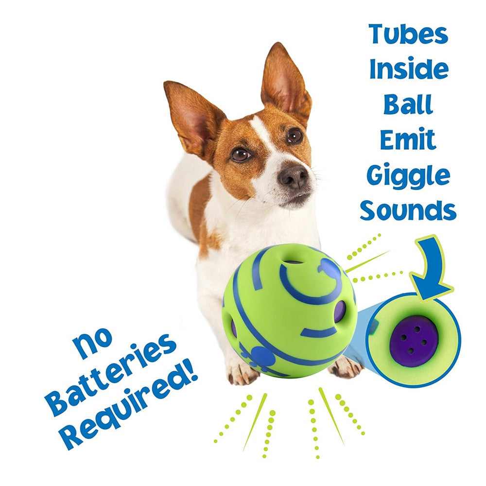 Dog Fun Giggle Sounds Ball Toys