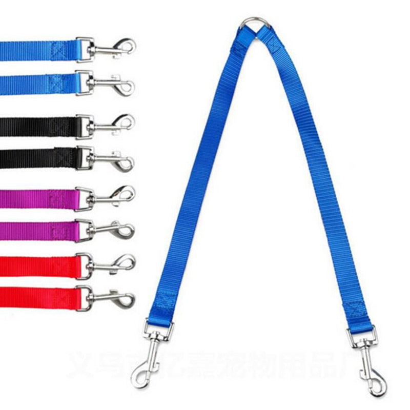 Double Twin Dog Leash