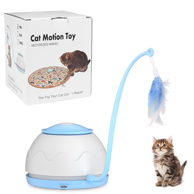 Electric Cat Feather Toy