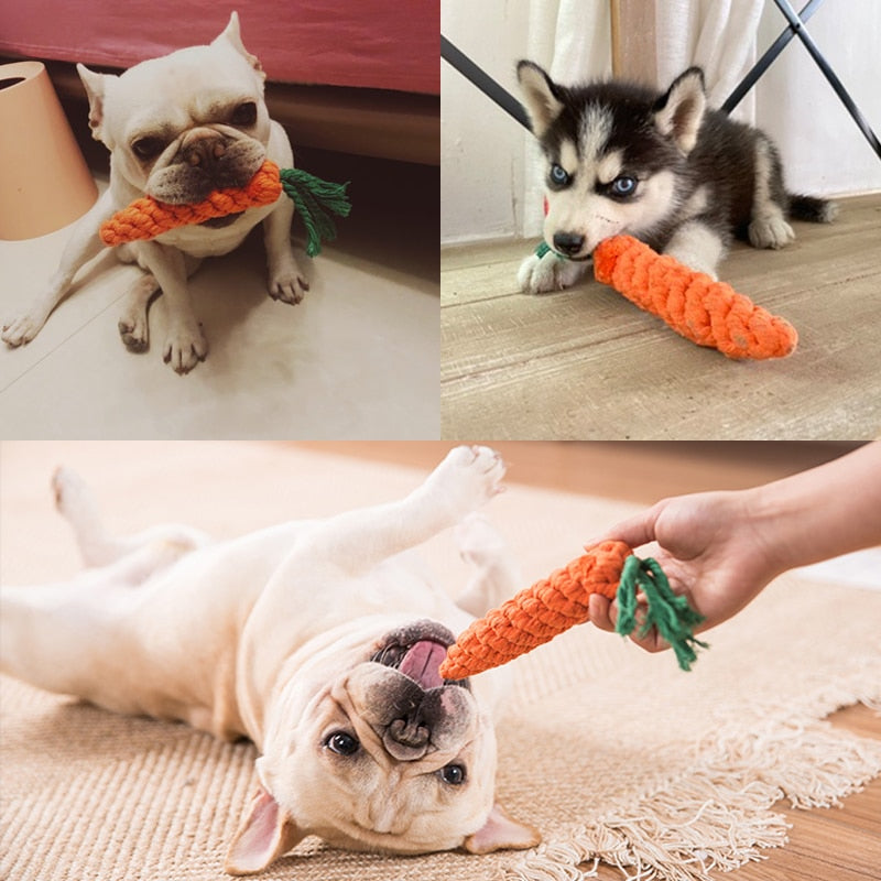 Dog Carrot Bite Resistant Toy