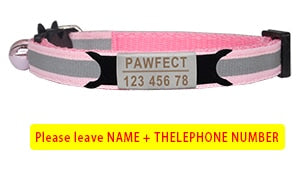 Reflective Cat Safety Buckle Collar