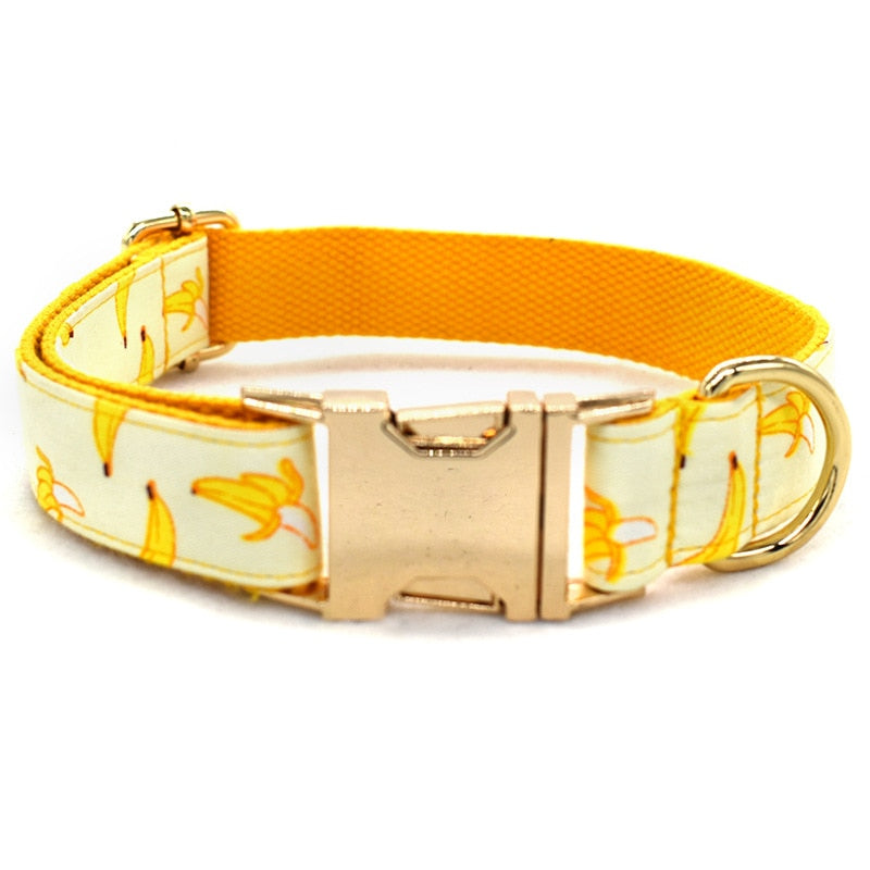 Personalized Banana Pet Collar