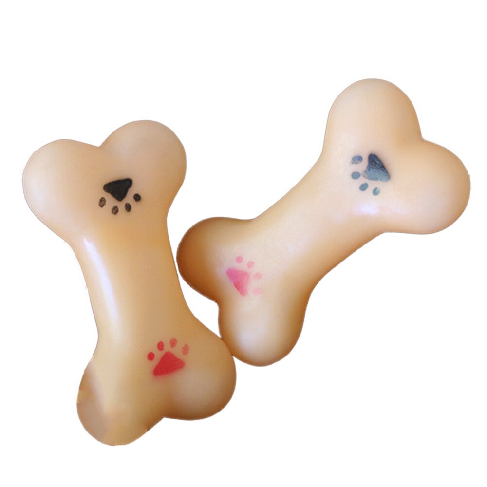 Rubber Puppy Squeaky Chew Toys