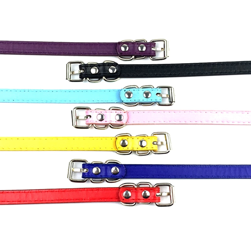 PU Leather Dog Neck Strap