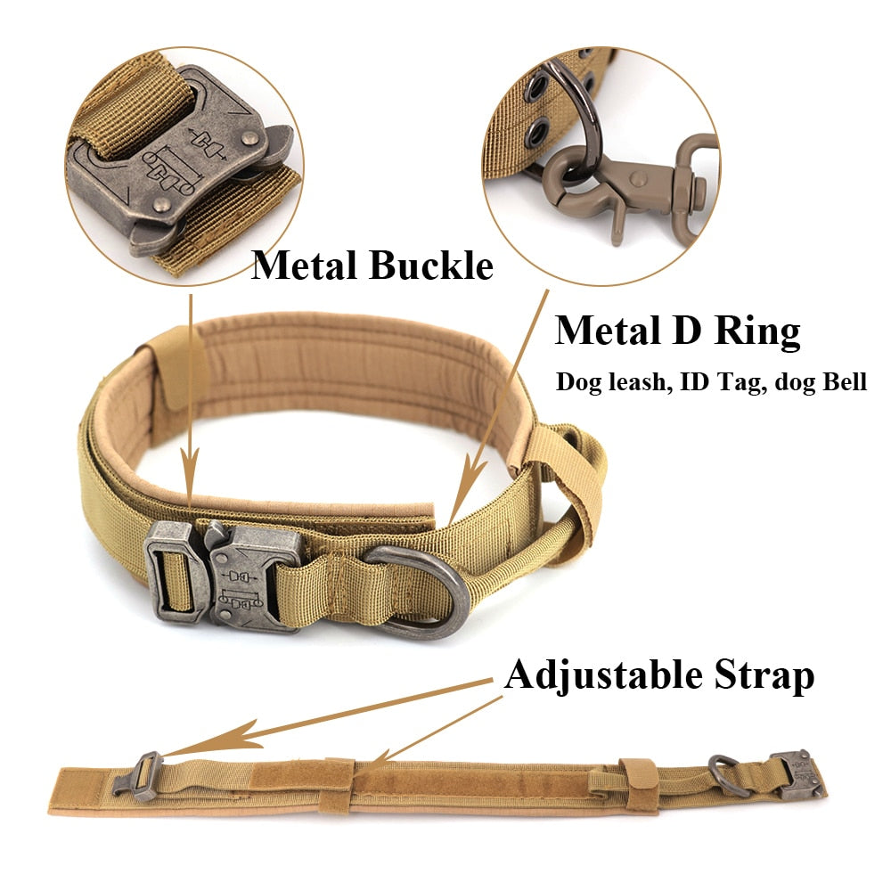 Adjustable Dog Tactical Collar