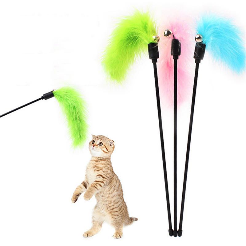 Cat Feather Wand Toys