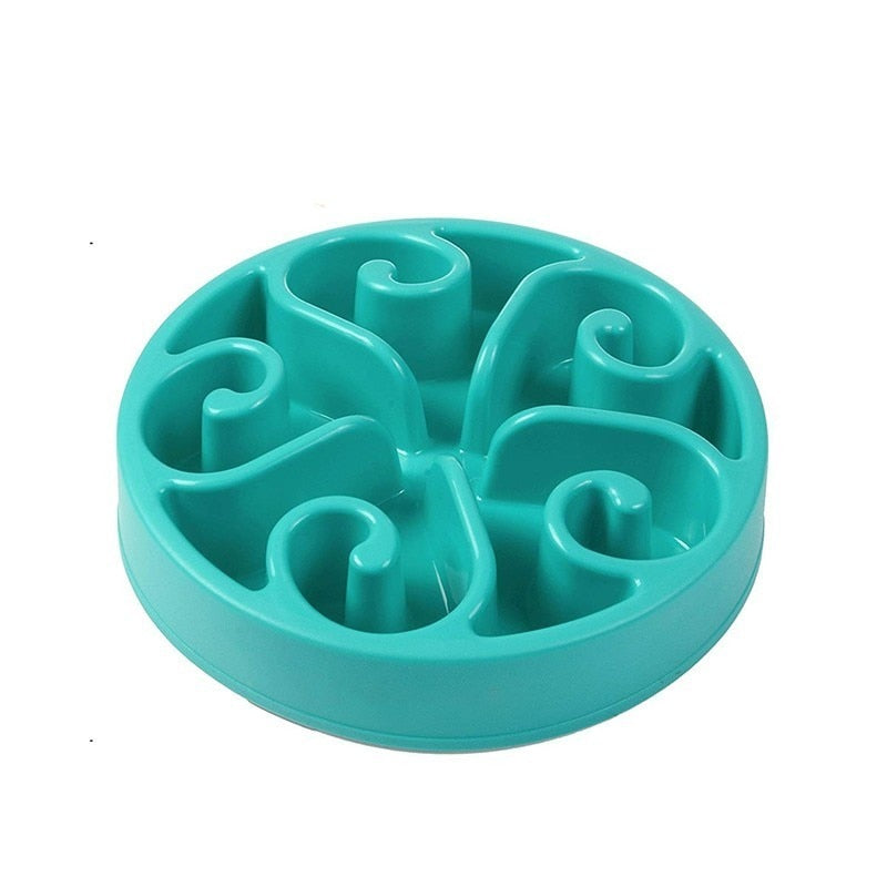 Nonslip Pet Eat Slow Feeding Bowl