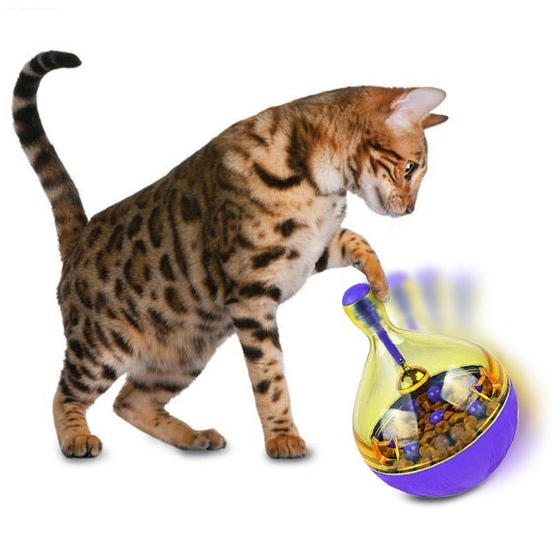 Interactive Cat Food Feeder Ball