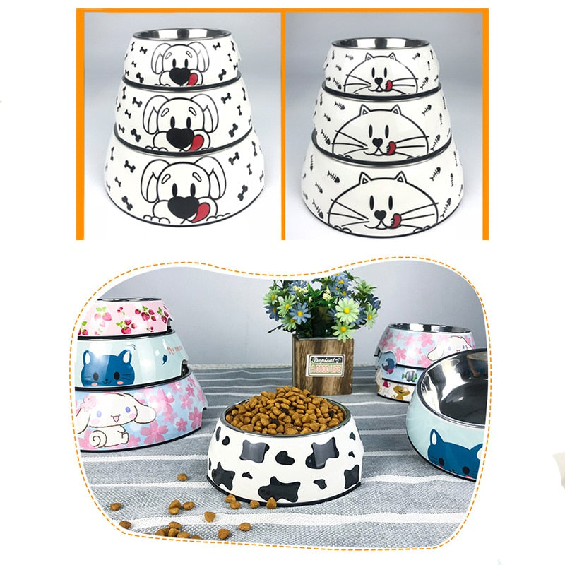 Removable Melamine pet bowl