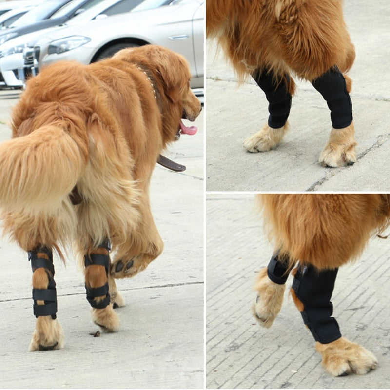 Dog Leg Knee Brace Straps