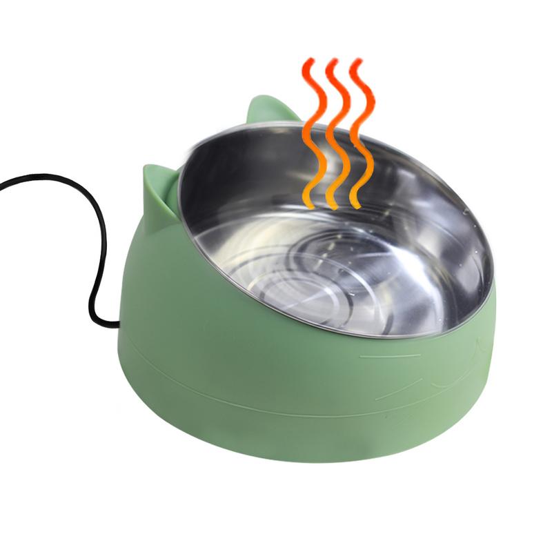 Automatic heating Dog Food Bowl