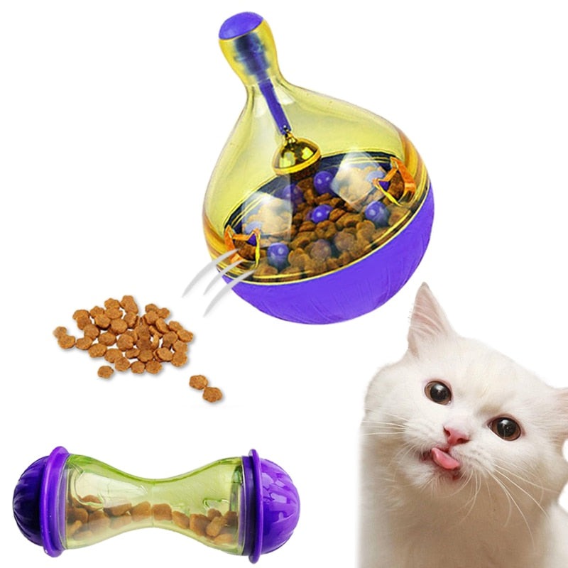 Interactive Cat Food Feeder Ball