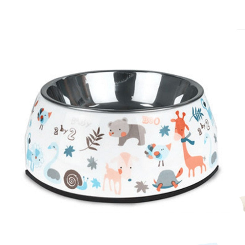 Removable Melamine pet bowl