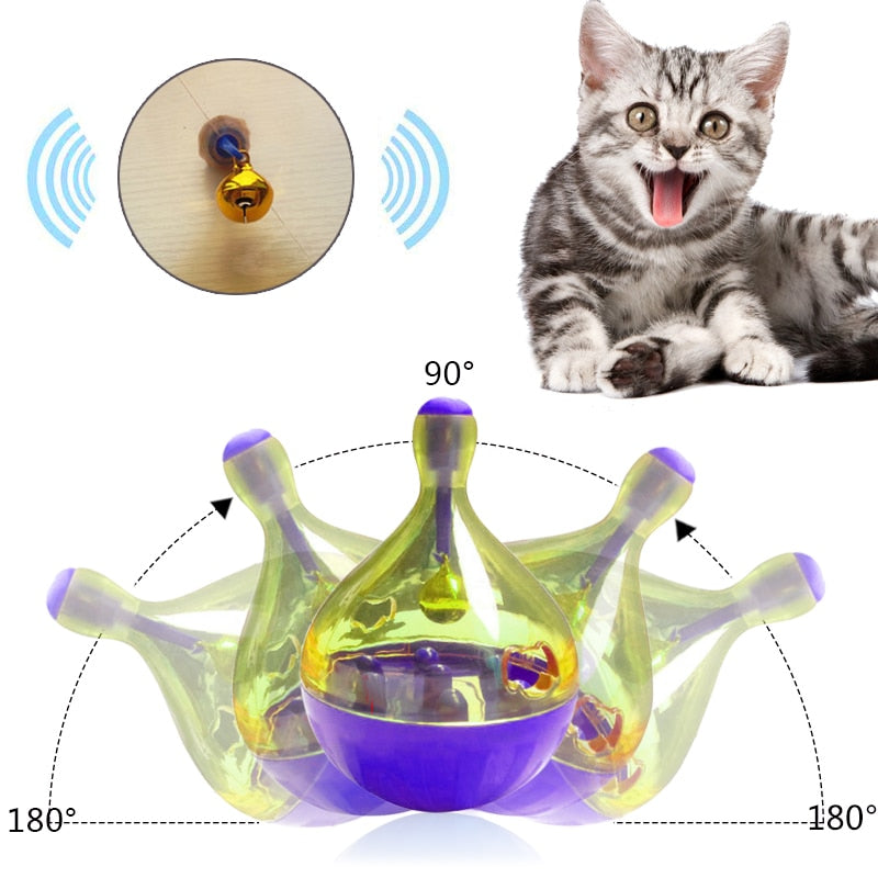 Interactive Cat Food Feeder Ball